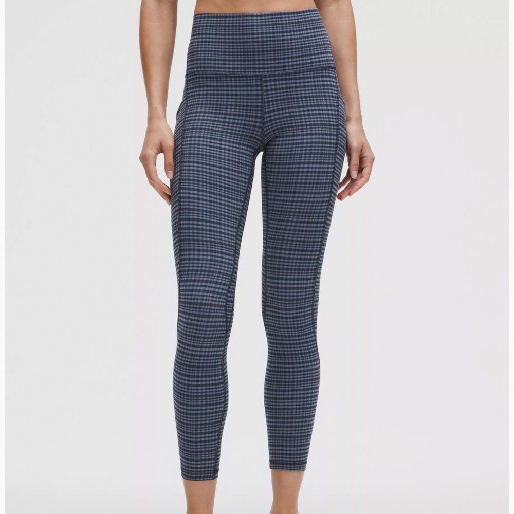 Lululemon Align High Rise 25” NWT Size 6 GloGrid Washed Denim - Picture 5 of 6